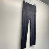 Lululemon Size 4 Women's Black-Gray Pattern Capri Leggings Activewear Pants