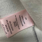 Badgley Mischka Women's Size M Blue gray Color Block Button Up Coat
