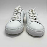Nothing New Shoe Size 12 White Leather Solid Men's Men's Sneakers