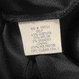 David Meister Size 12-L Women's Black Solid Sheath Dress