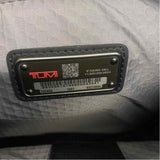 Tumi Solid Black Faux Leather Crossbody Men's Bag