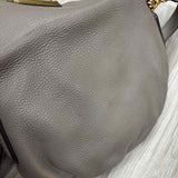Marc By Marc Jacobs Taupe Leather Pebbled Crossbody Handbag