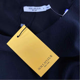 M.M.LaFleur Size 4-XS Women's Black Solid Sheath Dress