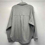 Z Supply Women's Size M Gray Tweed Button Up Jacket