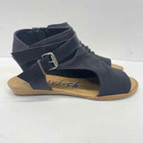 Blowfish Size 7.5 Women's Black Solid Gladiator Sandals