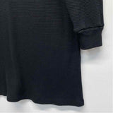 LA Relaxed Size L Women's Black Solid Shift Dress