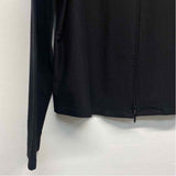 Eileen Fisher Women's Size M Black Solid Zip Up Jacket