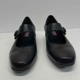 Munro Size 7 Women's Black Solid Mary Jane 2" Wedge Heels