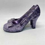 Rampage Size 6 Women's Purple Solid Pump Shoes