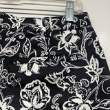 Lauren Ralph Lauren Size 4 Women's Black-White Pattern Shorts
