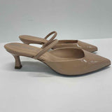 Anne Klein Size 7.5 Women's Blush Solid Kitten Heel Heels