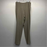 Eileen Fisher Size S-4 Women's Beige Solid Palazzo Pants