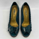 Seychelles - Anthropologie Size 6.5 Women's Green Heel Shoes