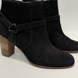 Cole Haan Size 9 Women's Black Animal Print Zip Up Booties