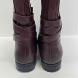 Naturalizer Size 9.5 Women's Burgundy Solid Riding Boots