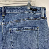 Liverpool Size 16 Women's Light Blue Washed Pencil-Maxi Skirt