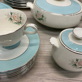 Century Service Corporation Semi Vitreous dinnerware in the Baroness pattern set