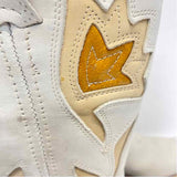 Frye Size 6.5 Women's White Embroidered Western Boots