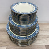 Noritake Blue Bone China Dinnerware