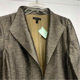 Eileen Fisher Women's Size S Silver Tweed Open Front Jacket
