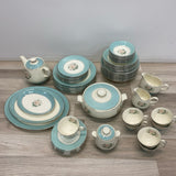 Century Service Corporation Semi Vitreous dinnerware in the Baroness pattern set