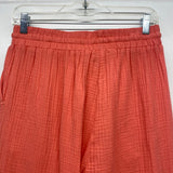 Elan Women's Size 8-M Coral Textured Jogger Pants