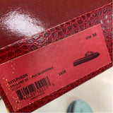 Tamara Mellon Stellaire Size 38-7.5 Women's Aqua Beaded Slide Sandals