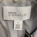 Nordstrom Signature Women's Size S Gray Tweed Button Down Jacket