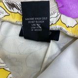 Teeze Me Size XS-5 Women's Yellow-Multicolor Floral Strapless Dress