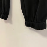 Trouve Women's Size 12 Black Solid Jogger Capri