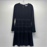 Kobi Halperin Size S Women's Black Solid Fit And Flare Dress