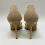 Jennifer Lopez Size 10 Women's Beige Solid High Heel Shoes
