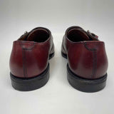 Allen Edmonds Warwick Shoe Size 8 EEE Brown Leather Solid Buckle Men's Shoes