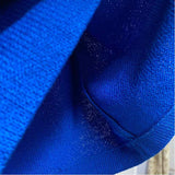 St. John Collection By Marie Gray Size 16 Women's Blue Solid Pencil-Knee Skirt