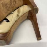 Stuart Weitzman Size 7 Women's Tan Solid High Heel Shoes