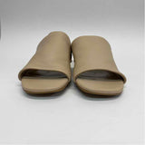 Steve Madden Size 7 Women's Beige Solid Slide Sandals