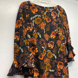 Karl Lagerfeld Paris Size 10-M Women's Black-Multi Floral Shift Dress