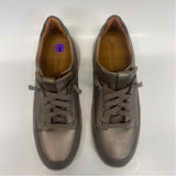 Rockport Size 8 Women's Taupe Shimmer Lace Up Sneakers