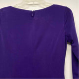 Suzi Chin Maggy Boutique Size 2-XS Women's Purple Solid Sheath Dress