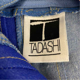 Tadashi Size 6-S Women's Blue Stitches Sheath Dress