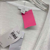 J.Jill Size L Women's White Solid Single Button Sweater