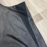 Harley Davidson Black Leather Solid Chaps Womens