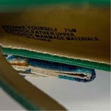 Poetic License Size 38-7 Women's Teal-Multi Pattern Heel Shoes