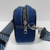 Marc Jacobs Blue Denim Stitches Crossbody Handbag