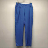 CE Golfs Size M Women's Blue-White Checkered Pull On Activewear Pants