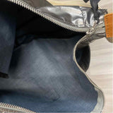 Brontibay Paris Silver Nylon Solid Shoulder Handbag