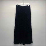 Harari Size One Size 8 Women's Black Embroidered Pencil Skirt