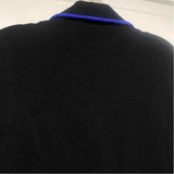 Lauren Ralph Lauren Women's Size S Black Solid Button Up Jacket