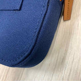 Nordace Blue Fabric Solid Siena Nexus Crossbody Handbag