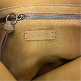 Madewell Yellow Suede Solid Shoulder Handbag